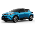 Blue Metallic with sporty Black Roof C-HR