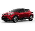 Red Mica with sporty Black Roof C-HR